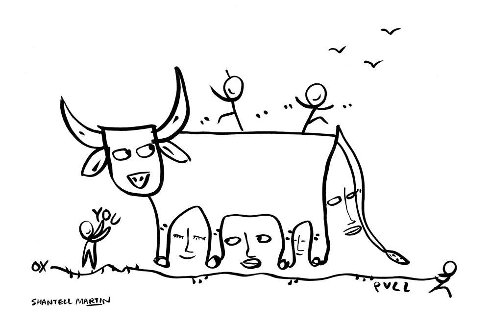 Shantell Martin Print The Ox-Print-Shantell Martin Shop
