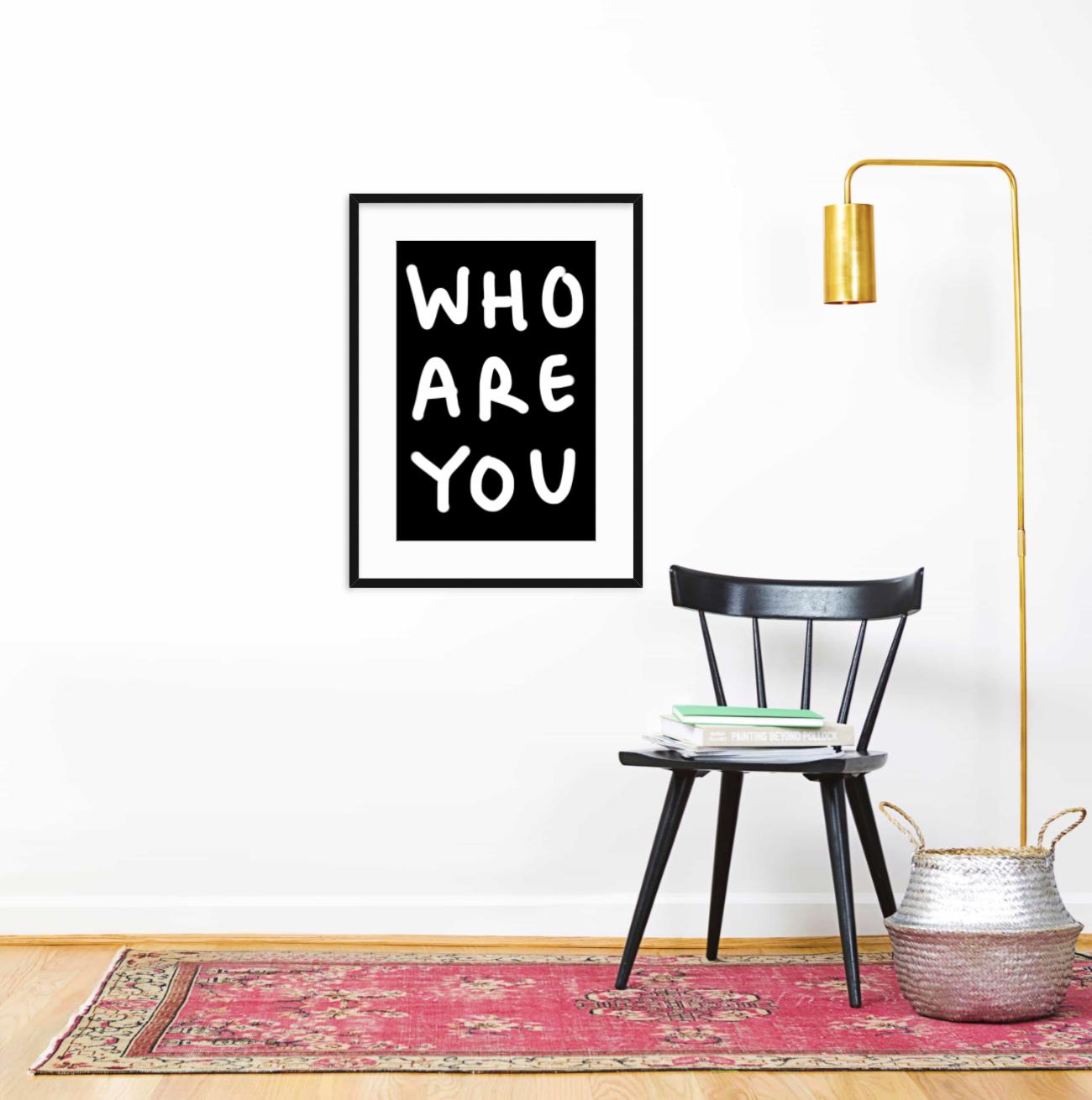 Shantell Martin Print Who Are You-Print-Shantell Martin Shop