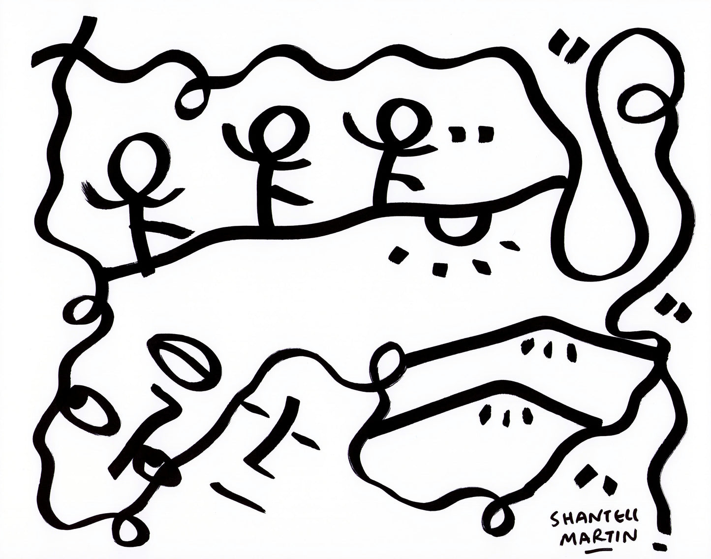 The dance with the free of us