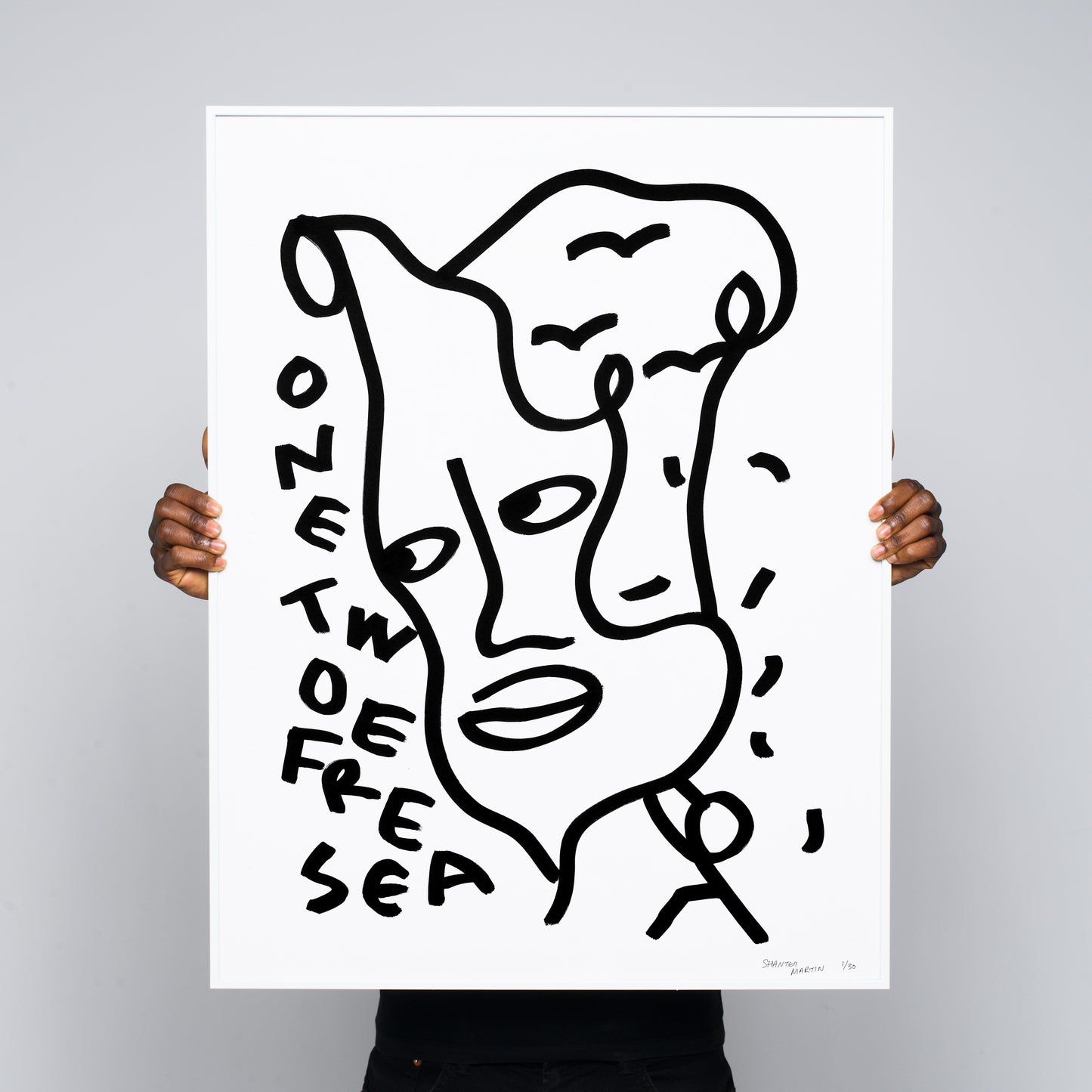 One Two Free Sea (unframed)