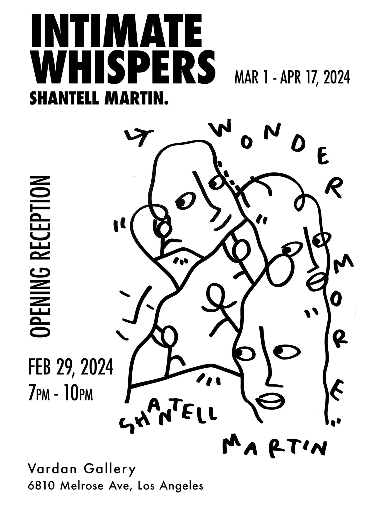 Intimate Whispers, Solo Gallery Show Opening