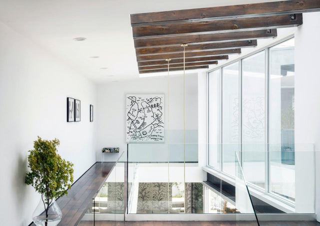 Shantell Martin art work in beautiful home