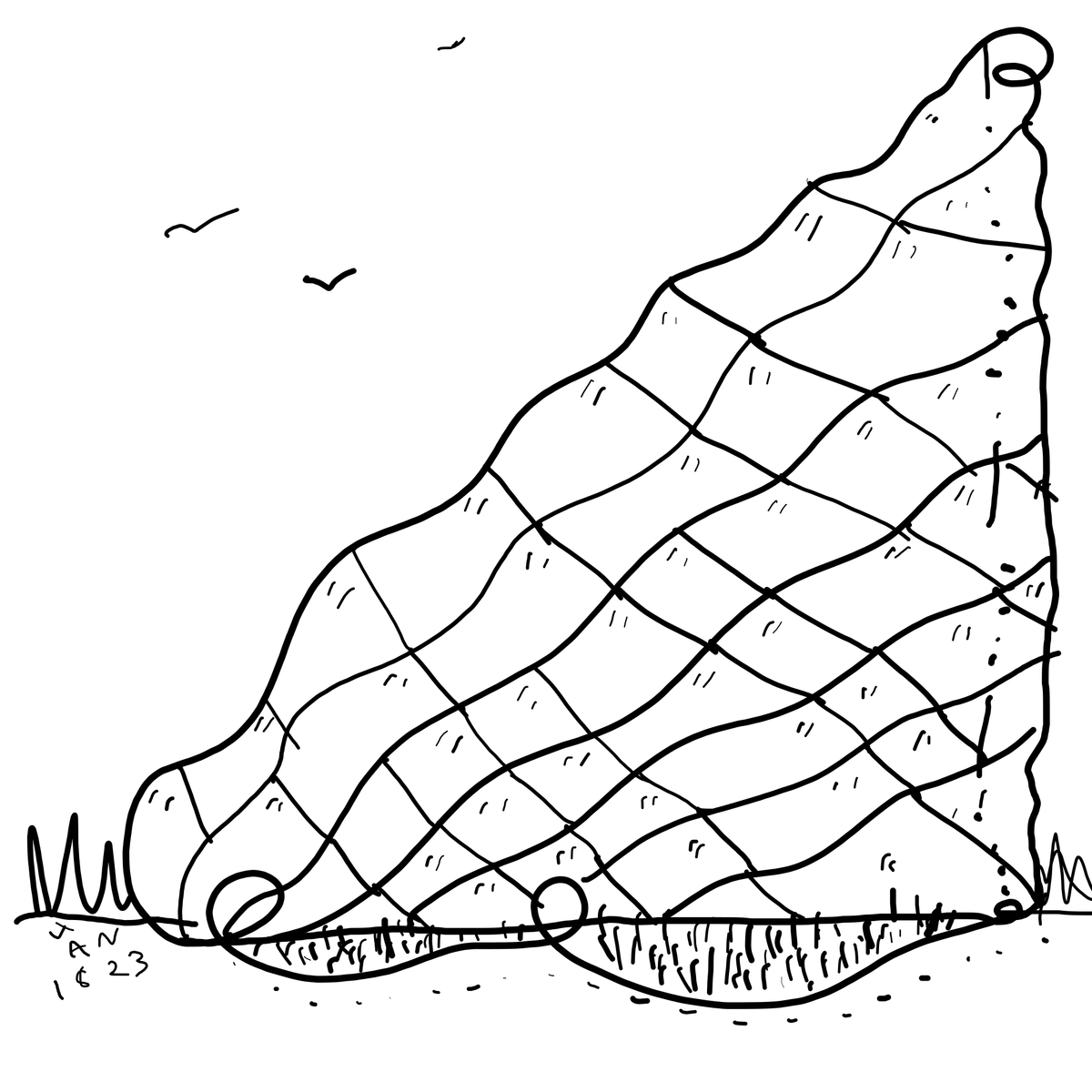 Reply Card 2023/01/18 by Shantell Martin