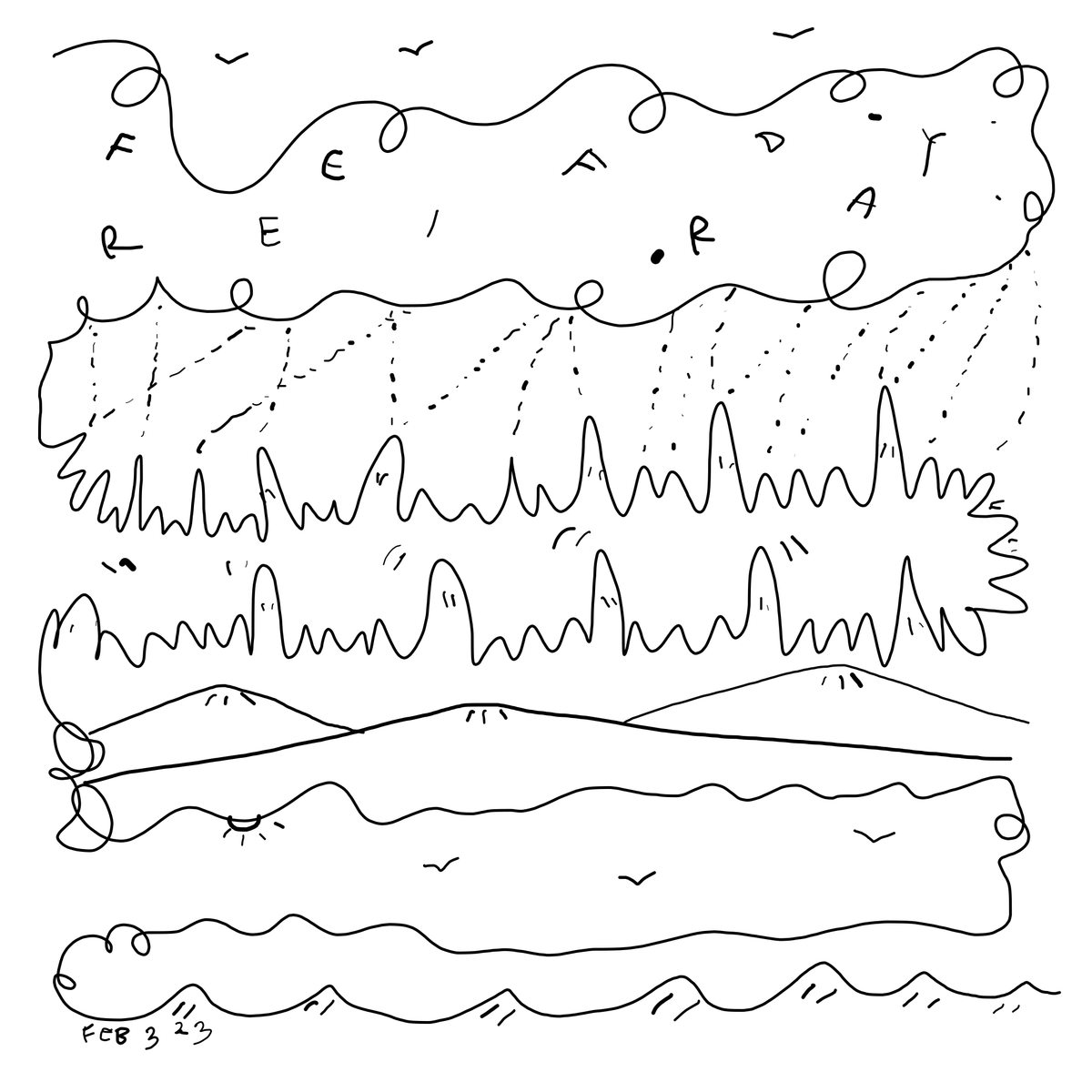 Reply Card 2023/02/03 by Shantell Martin