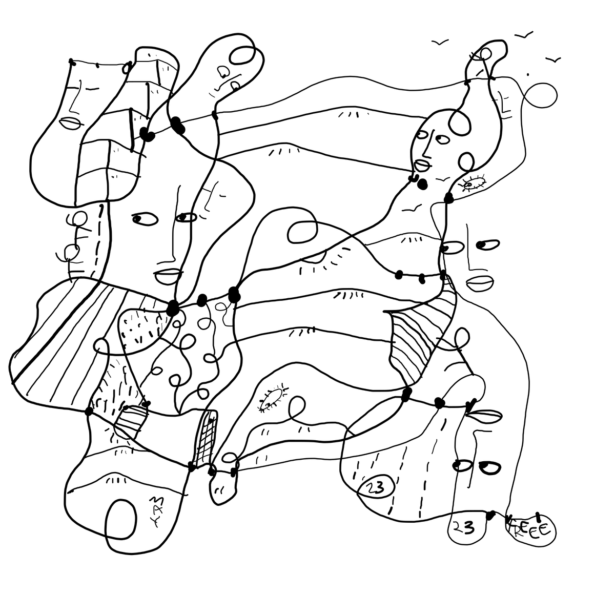 Reply Card 2023/05/23 by Shantell Martin