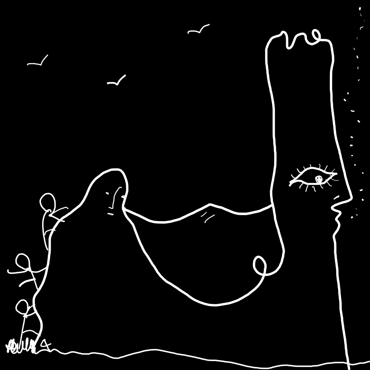Reply Card 2025/12/04 by Shantell Martin