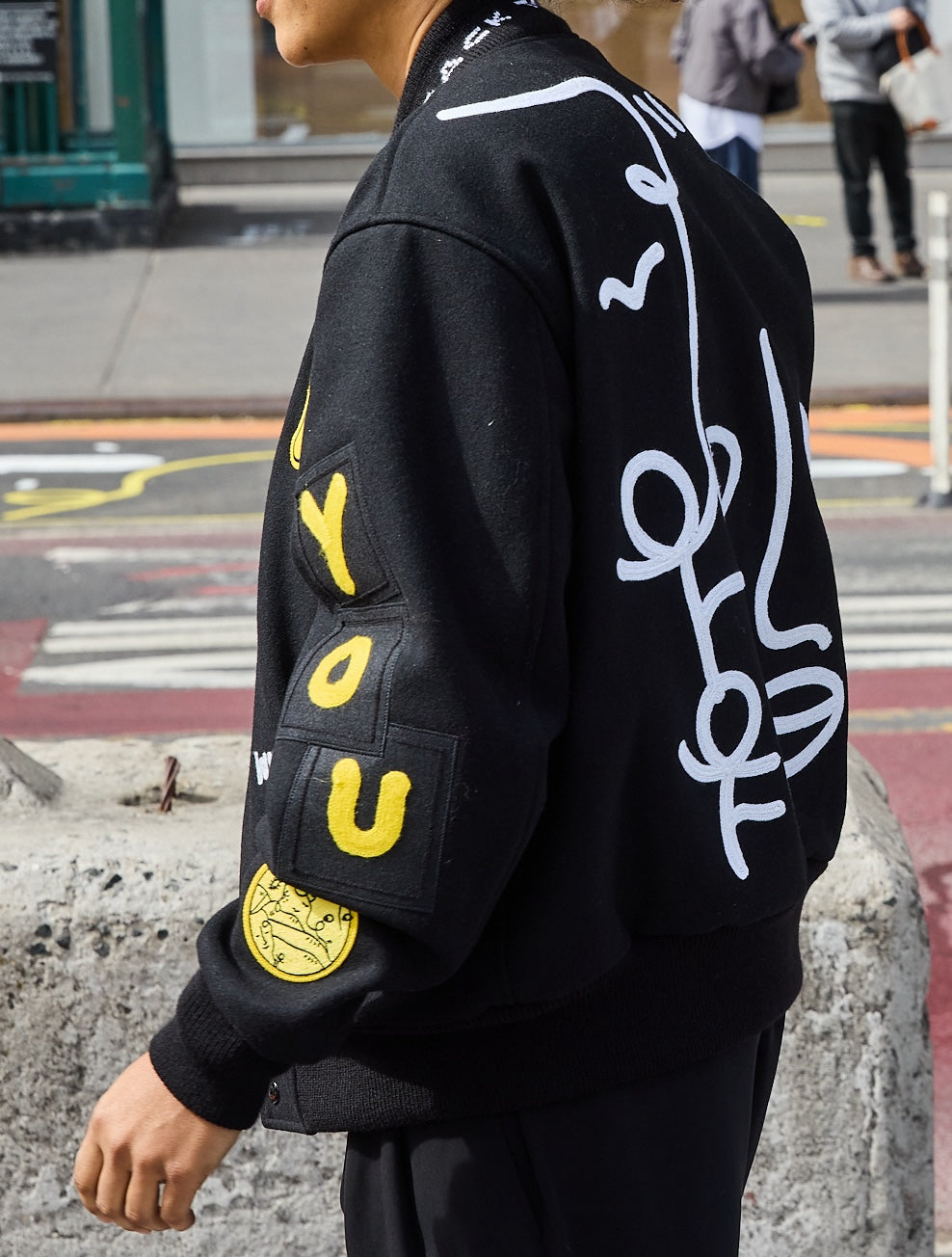 Varsity Jacket: WHY ARE YOU HERE