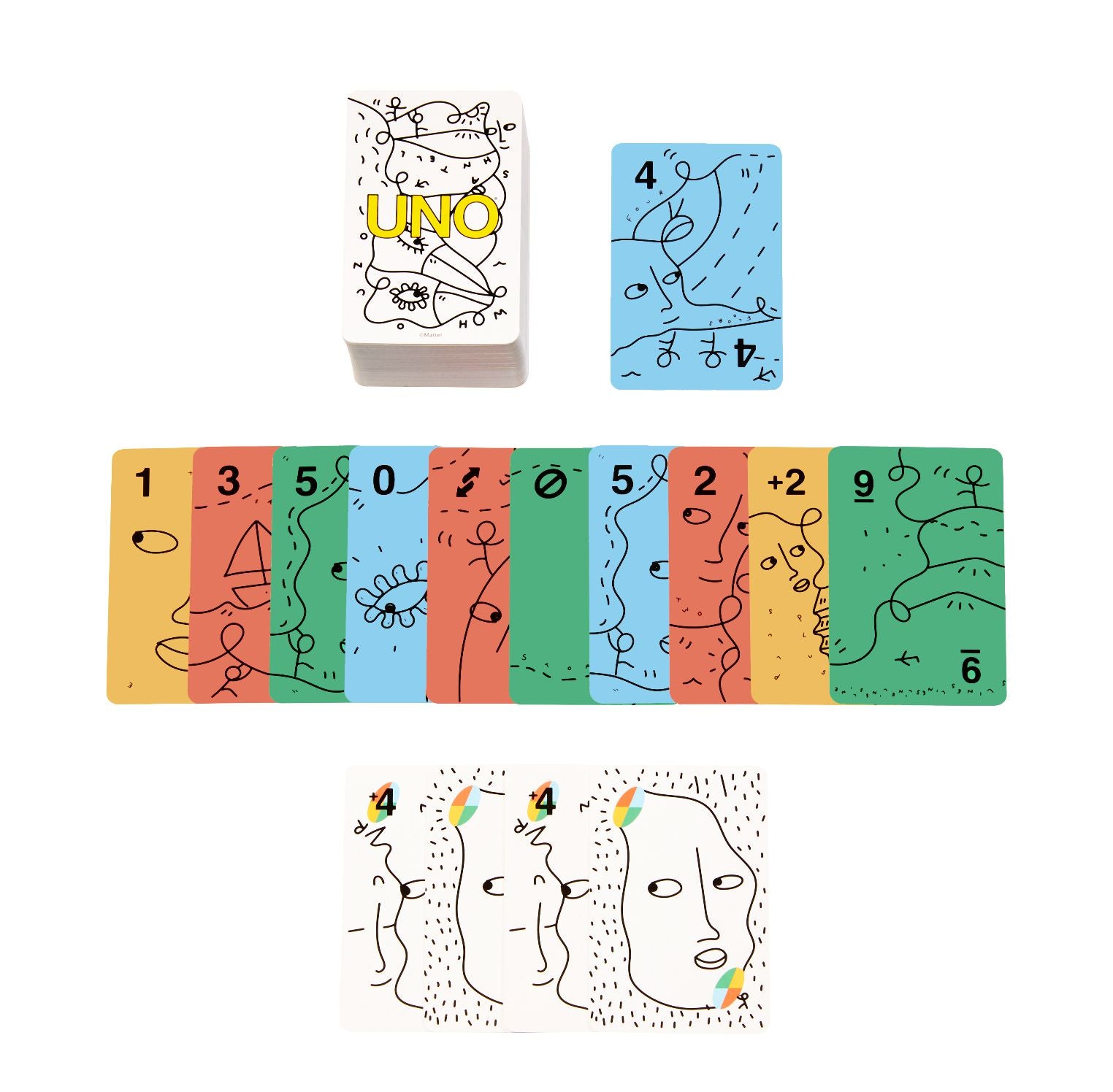 UNO x Shantell Martin Artiste Series Deck