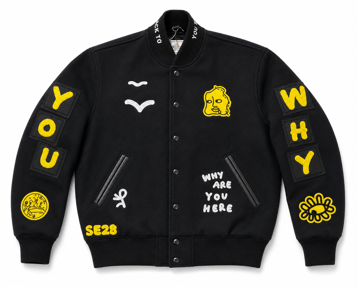 Varsity Jacket: WHY ARE YOU HERE