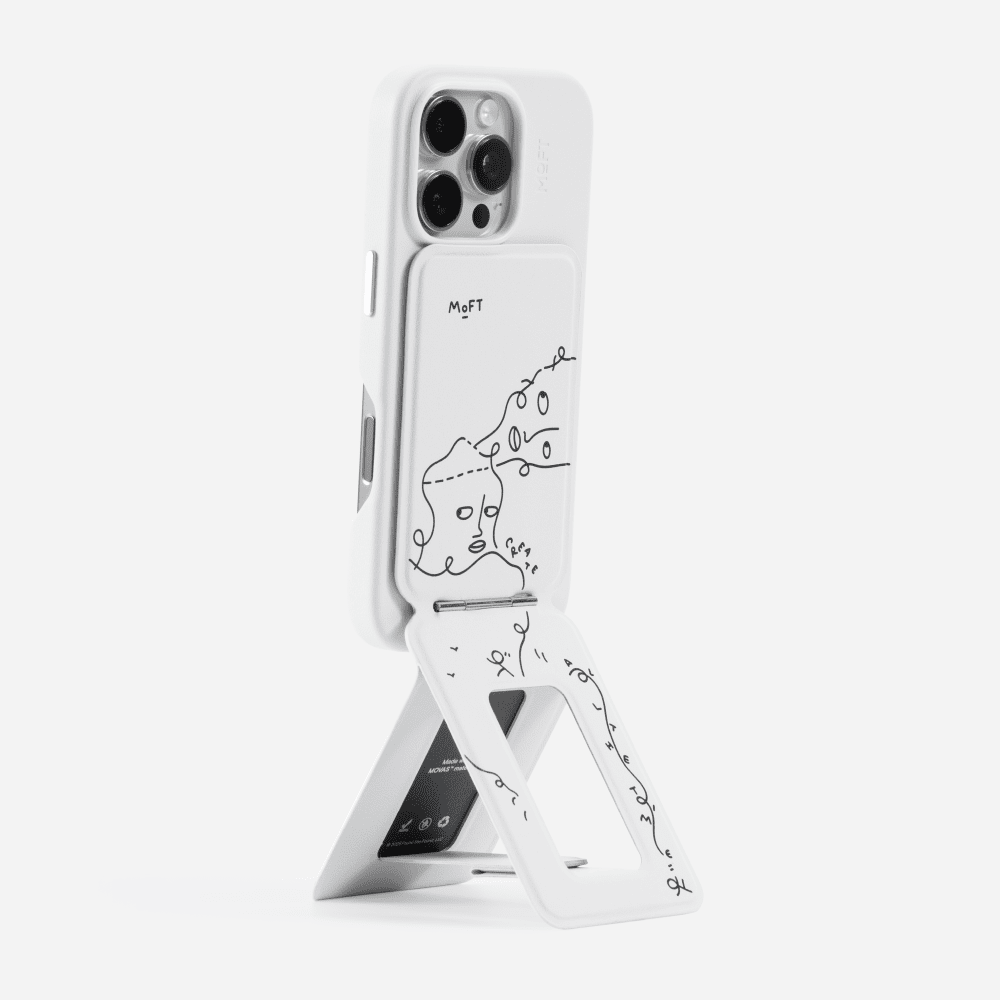 Shantell Martin x MOFT Snap Tripod For Phones MS027&W SM Tripod Stand 