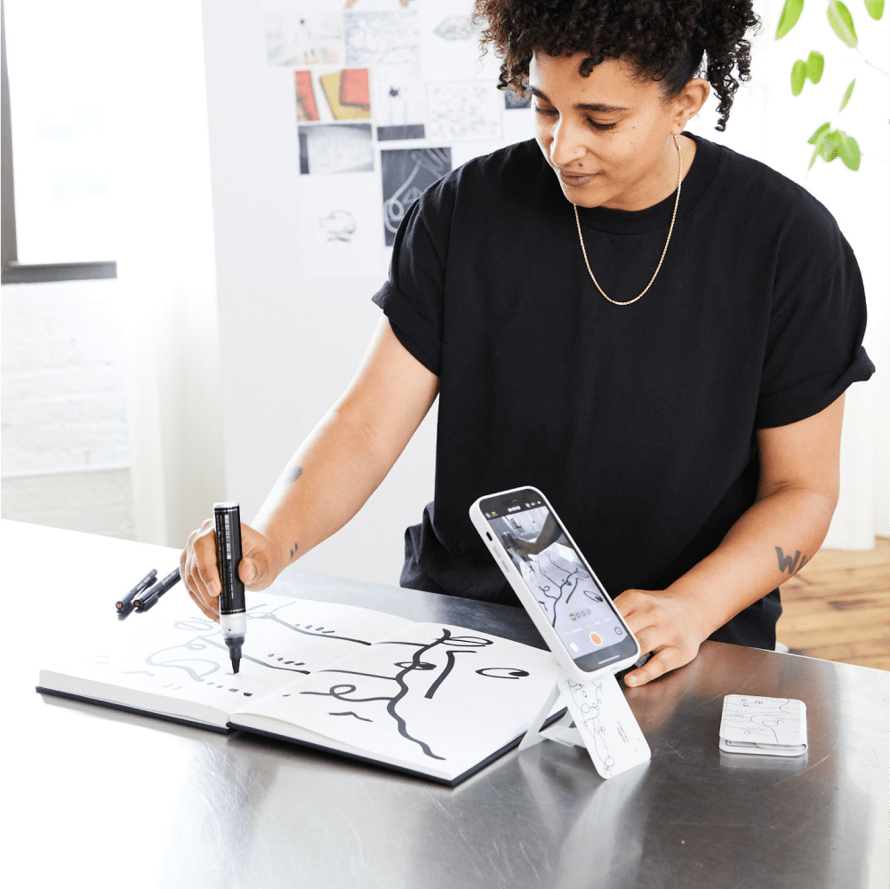 Shantell Martin x MOFT Snap Tripod For Phones MS027&W SM 