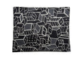 Places Spaces Faces Pillow (Black)