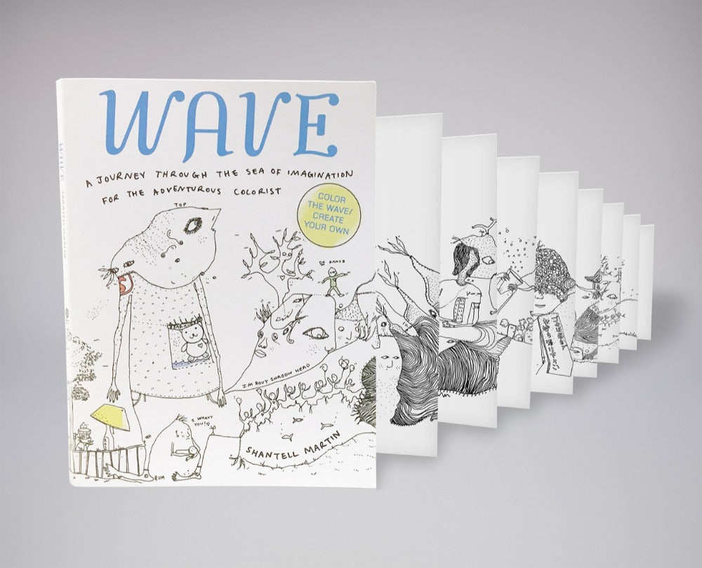 Wave Colouring book-Shantell Martin Shop