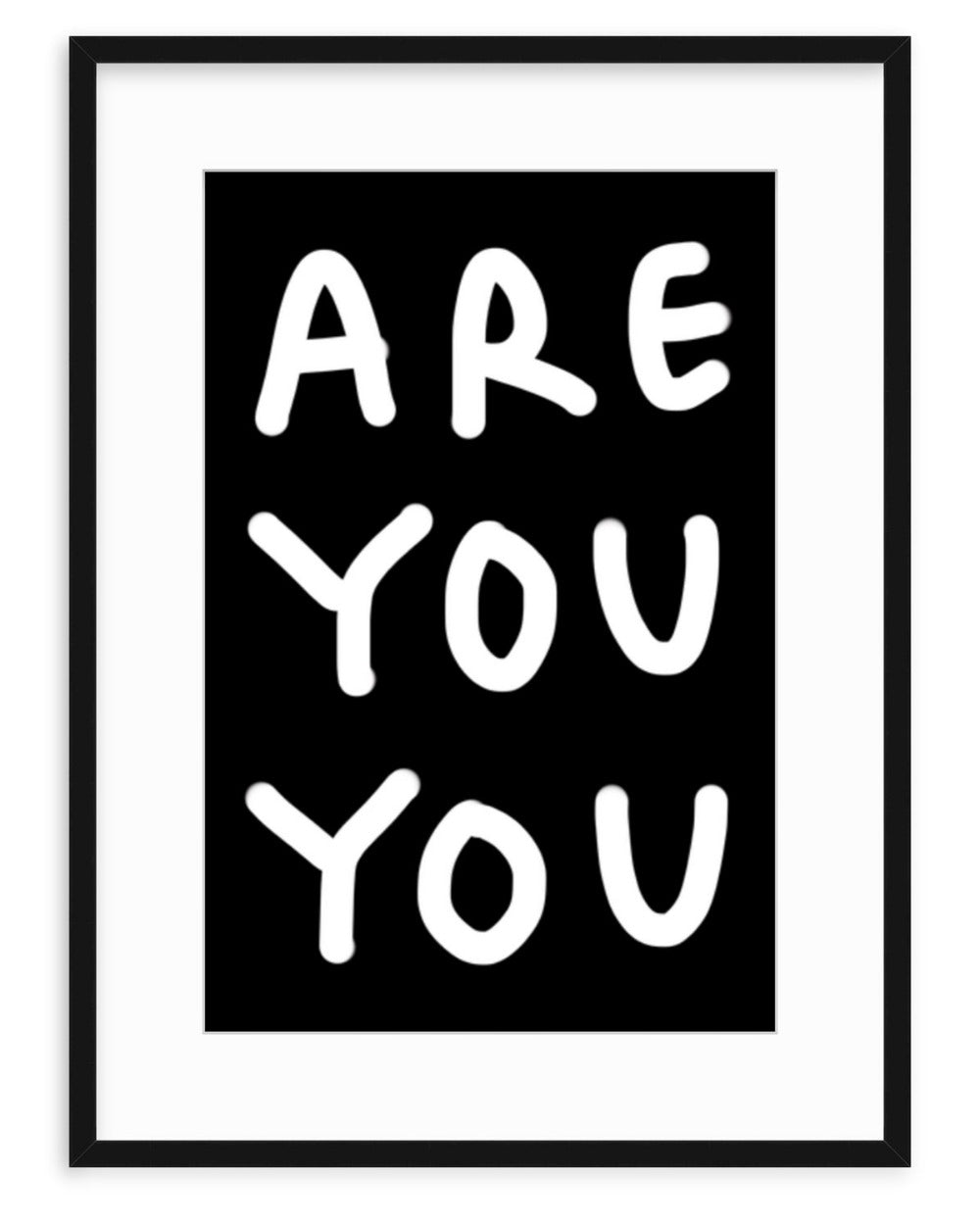 Shantell Martin Print Are You You-Posters, Prints, & Visual Artwork-Shantell Martin Shop