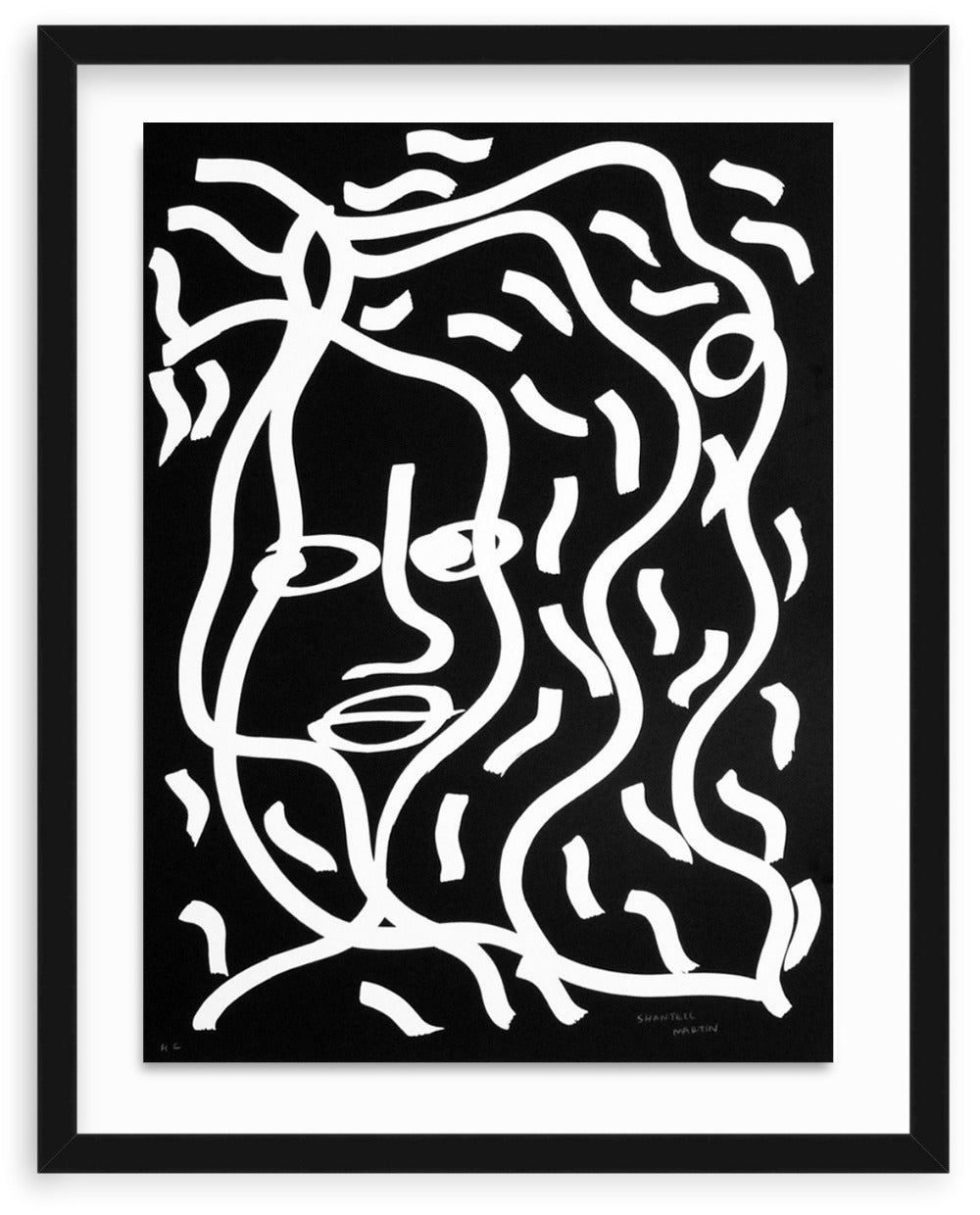 Four-Signed Lithograph-Lithograph-Shantell Martin Shop