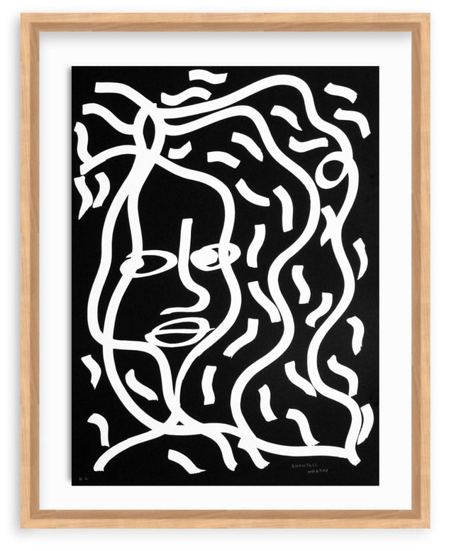 Four-Signed Lithograph-Lithograph-Shantell Martin Shop