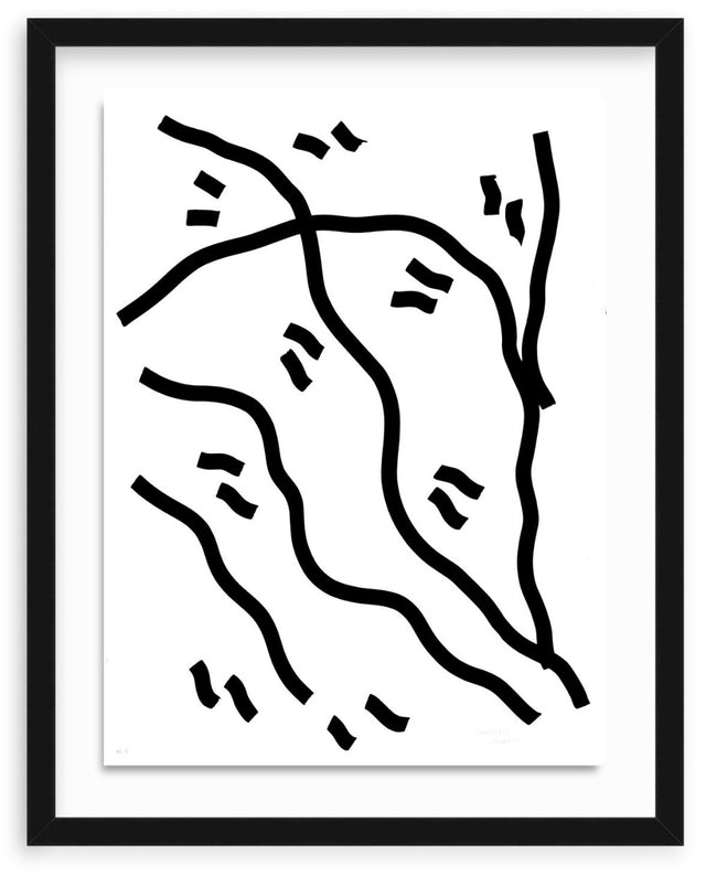 Five-Signed Lithograph-Lithograph-Shantell Martin Shop