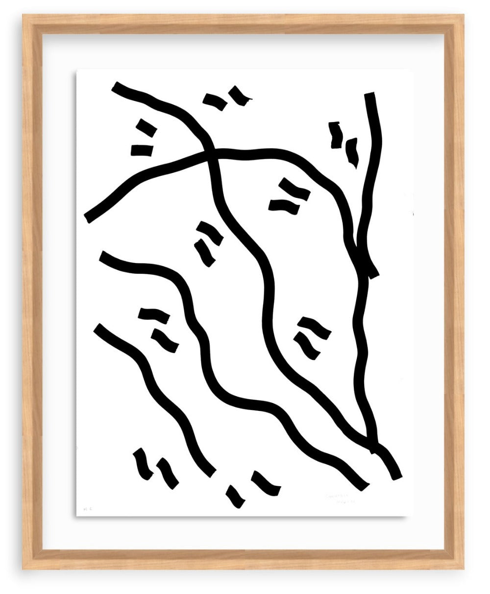 Five-Signed Lithograph-Lithograph-Shantell Martin Shop