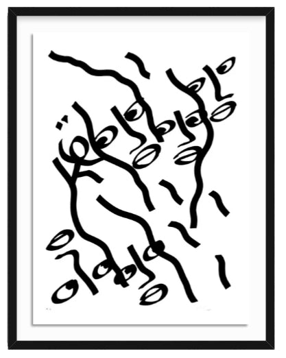 Two-Signed Lithograph-Lithograph-Shantell Martin Shop