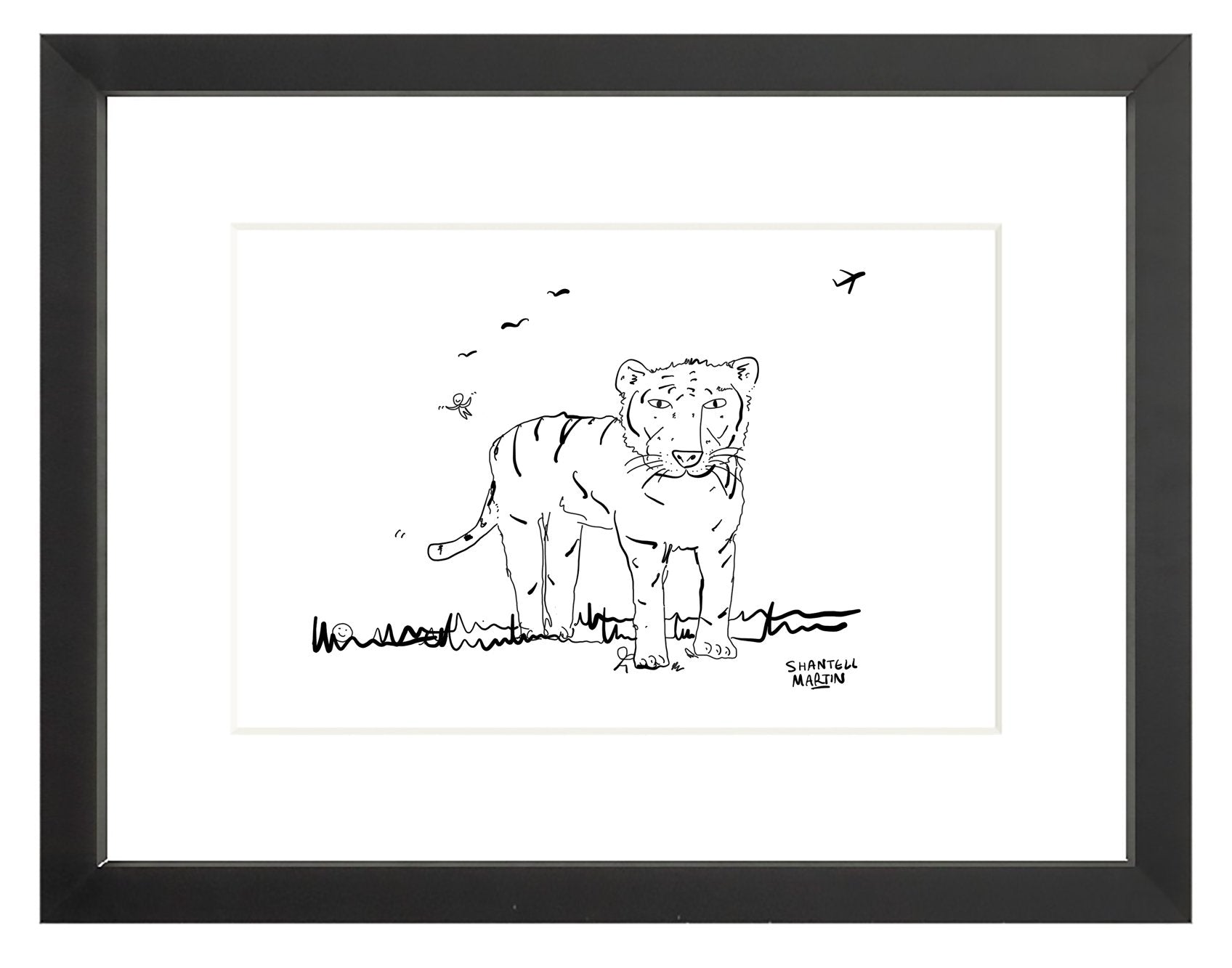 Shantell Martin Print The Tiger-Print-Shantell Martin Shop
