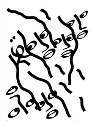 Two-Signed Lithograph-Lithograph-Shantell Martin Shop