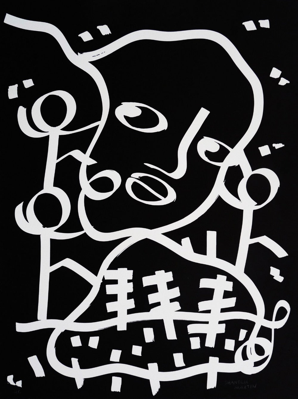 One-Signed Lithograph-Lithograph-Shantell Martin Shop
