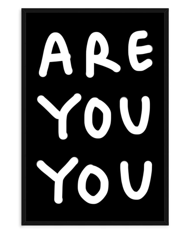 Shantell Martin Print Are You You-Posters, Prints, & Visual Artwork-Shantell Martin Shop