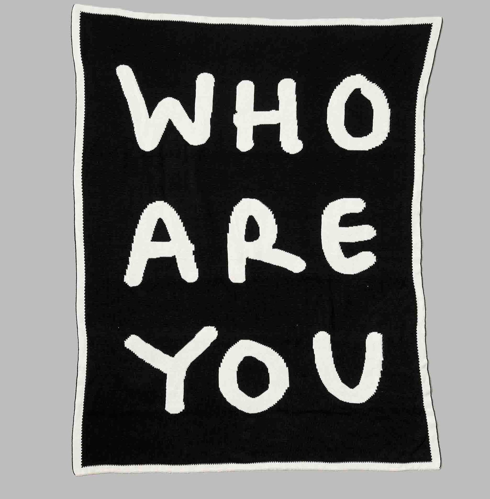 WHO ARE YOU / YOU ARE YOU Blanket Shantell Martin Shop