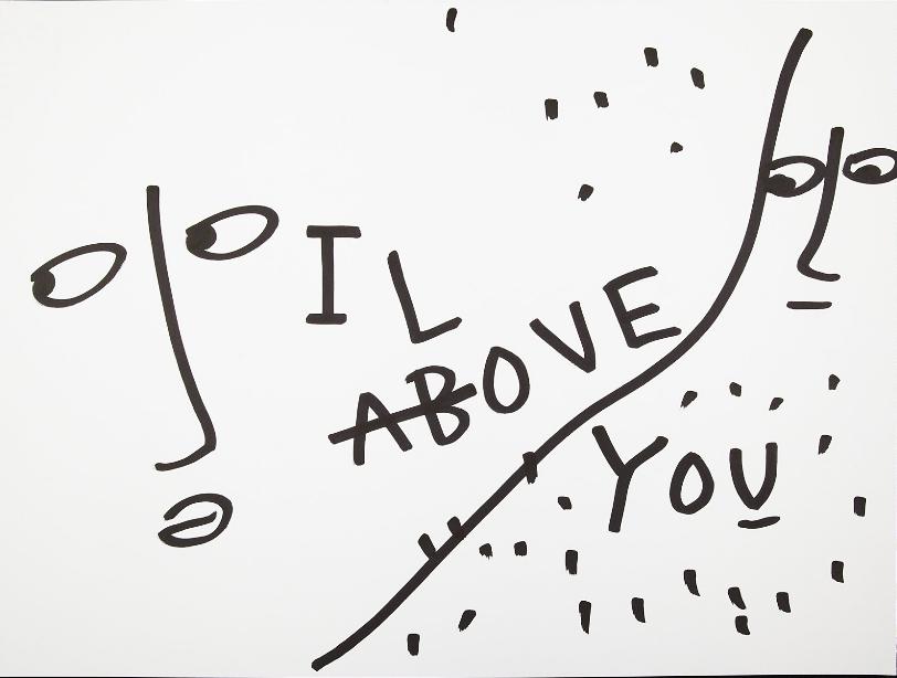 Shantell Martin Original Artwork I Love You-Original Artwork-Shantell Martin Shop